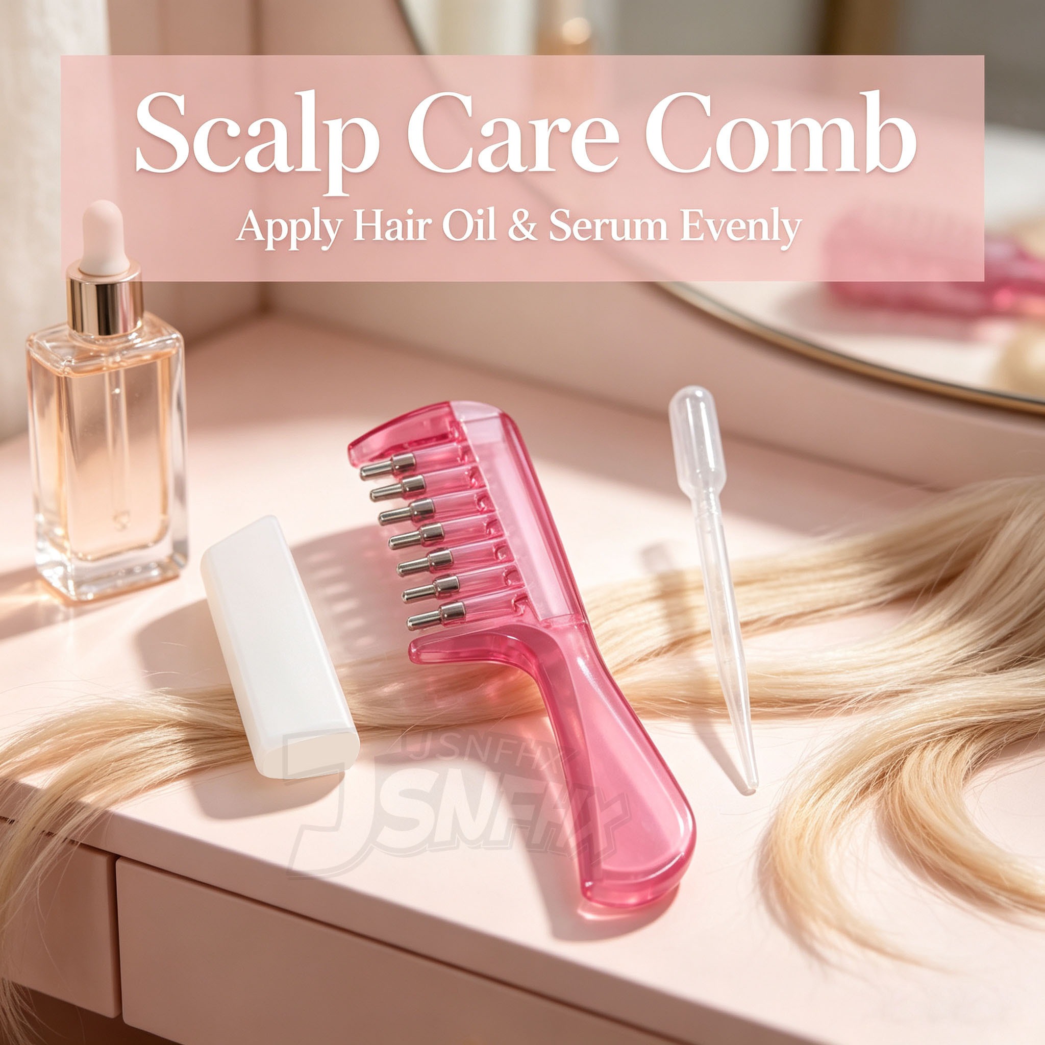 Scalp Oil Applicator Comb